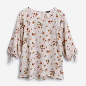 Papermoon's Larie Tie Sleeve Blouse